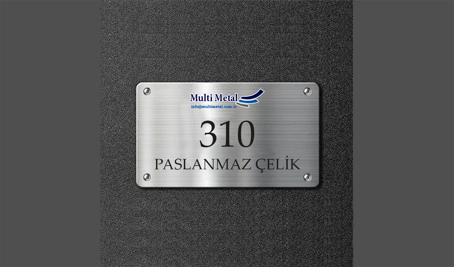310 (1.4845) Paslanmaz Çelik