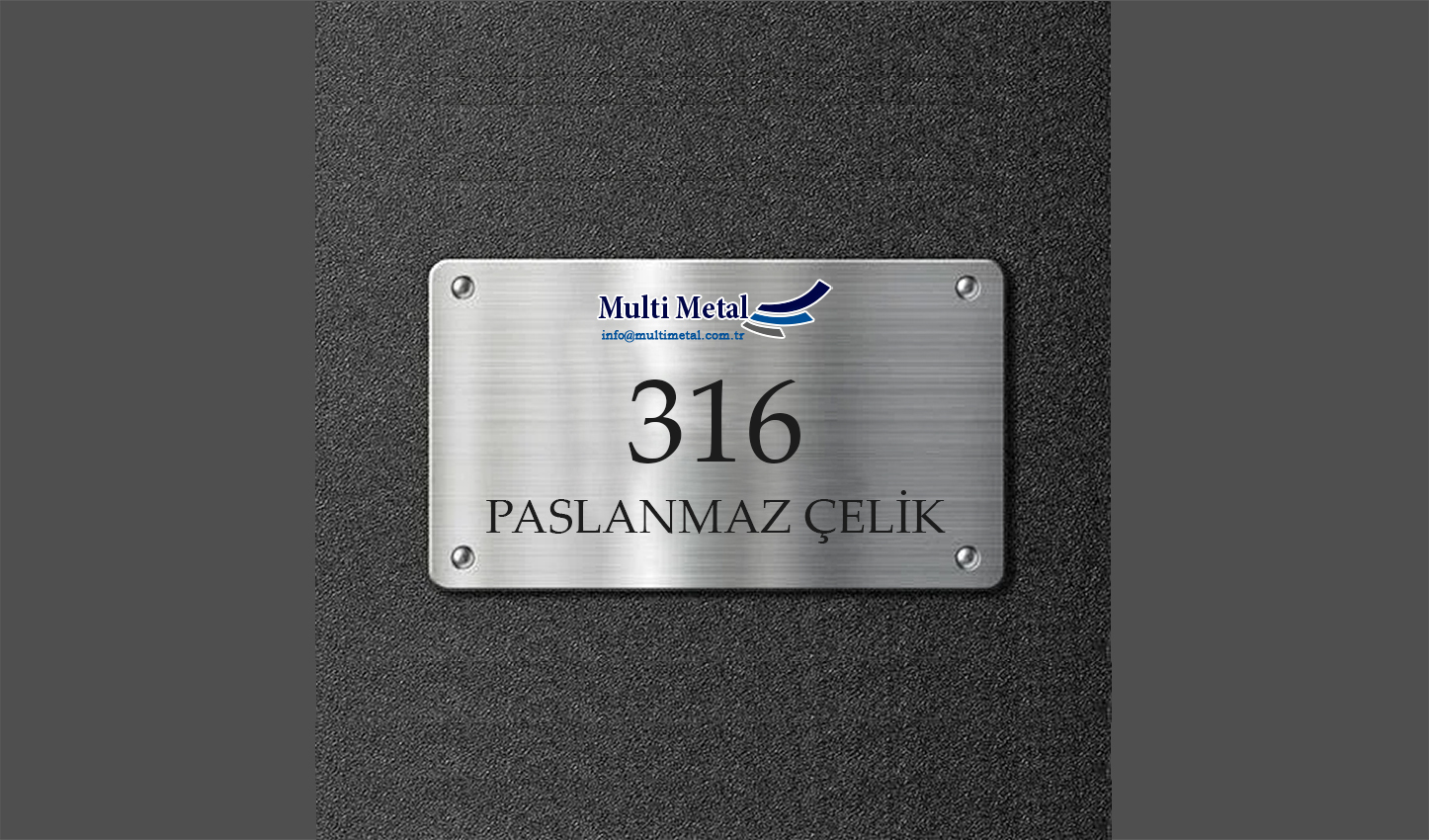 316 (1.4401) Paslanmaz Çelik